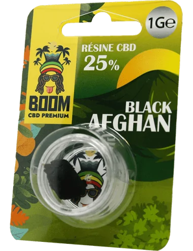 BOOM-Résine Black Afghan...