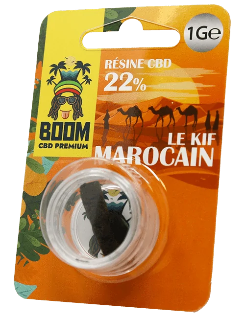 photo du packaging de la résine Le Kif Marocain